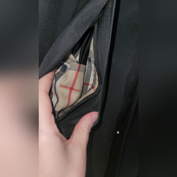 Burberry Men's Trench coat w/ removal wool lining  40R - Picture 13 of 16